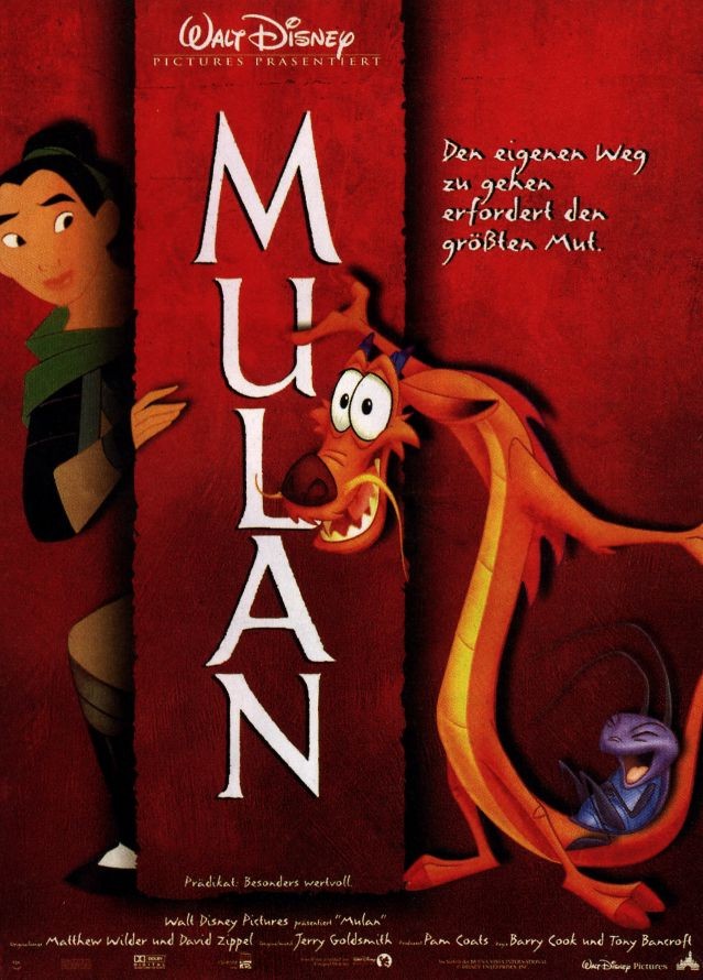 Duckfilm.de Disney Spielfilme Mulan (Mulan)